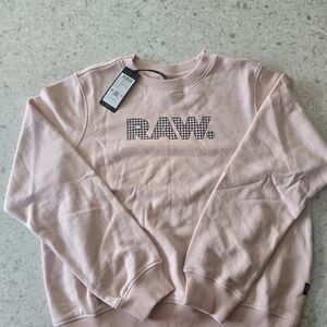 G-Star Pink Crew Neck Sweater